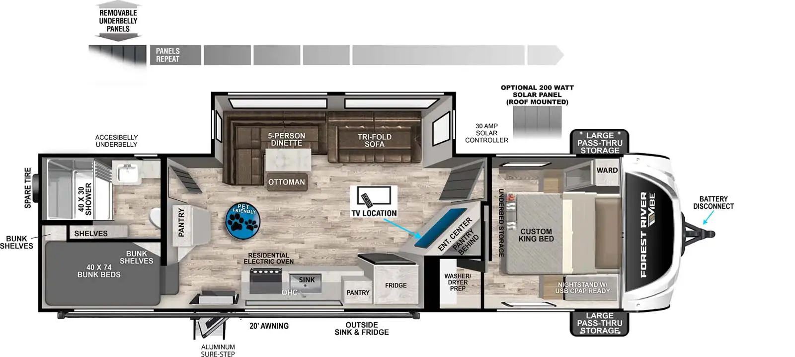 2600BH Floorplan Image